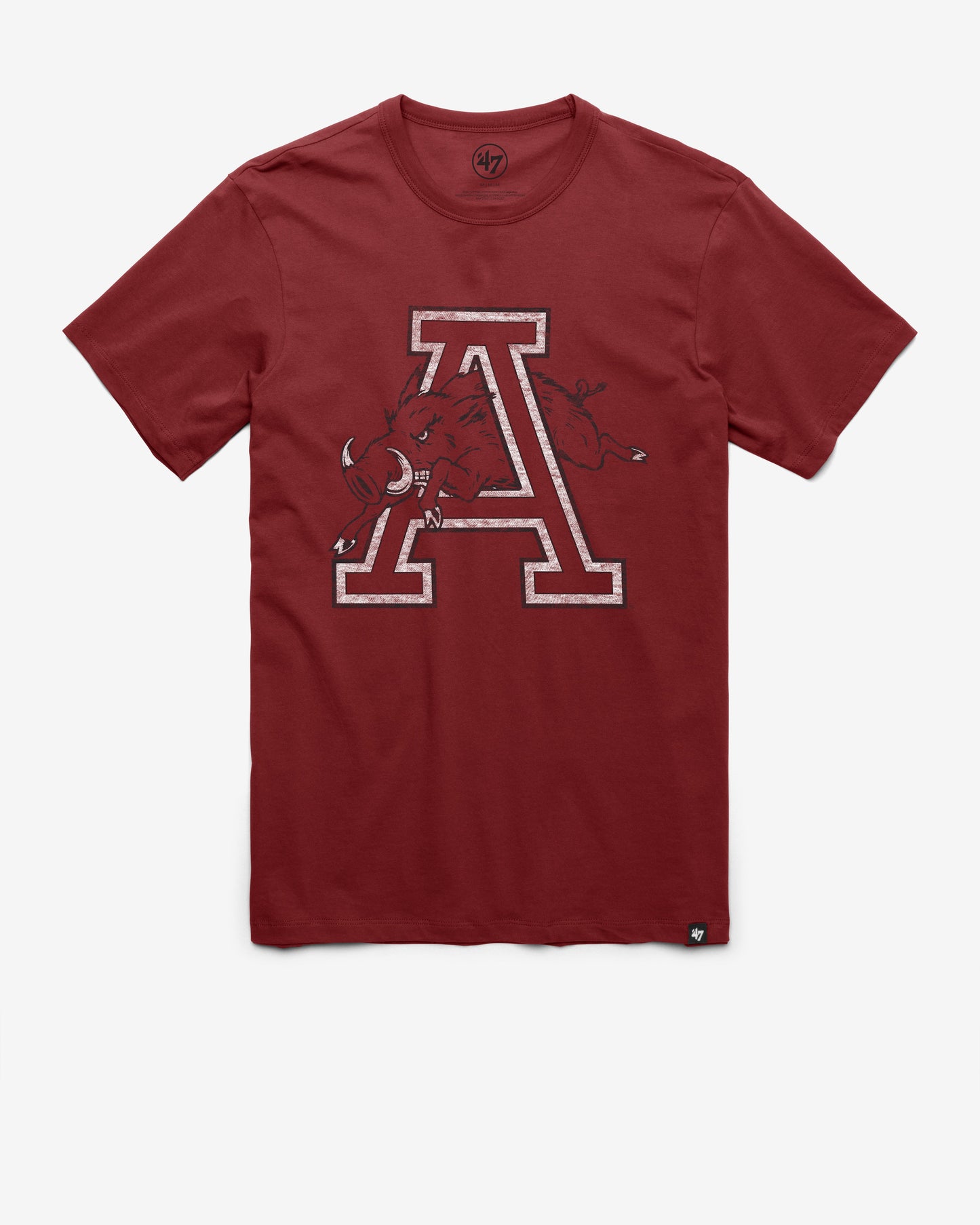 ARKANSAS RAZORBACKS VINTAGE PREMIER '47 FRANKLIN TEE