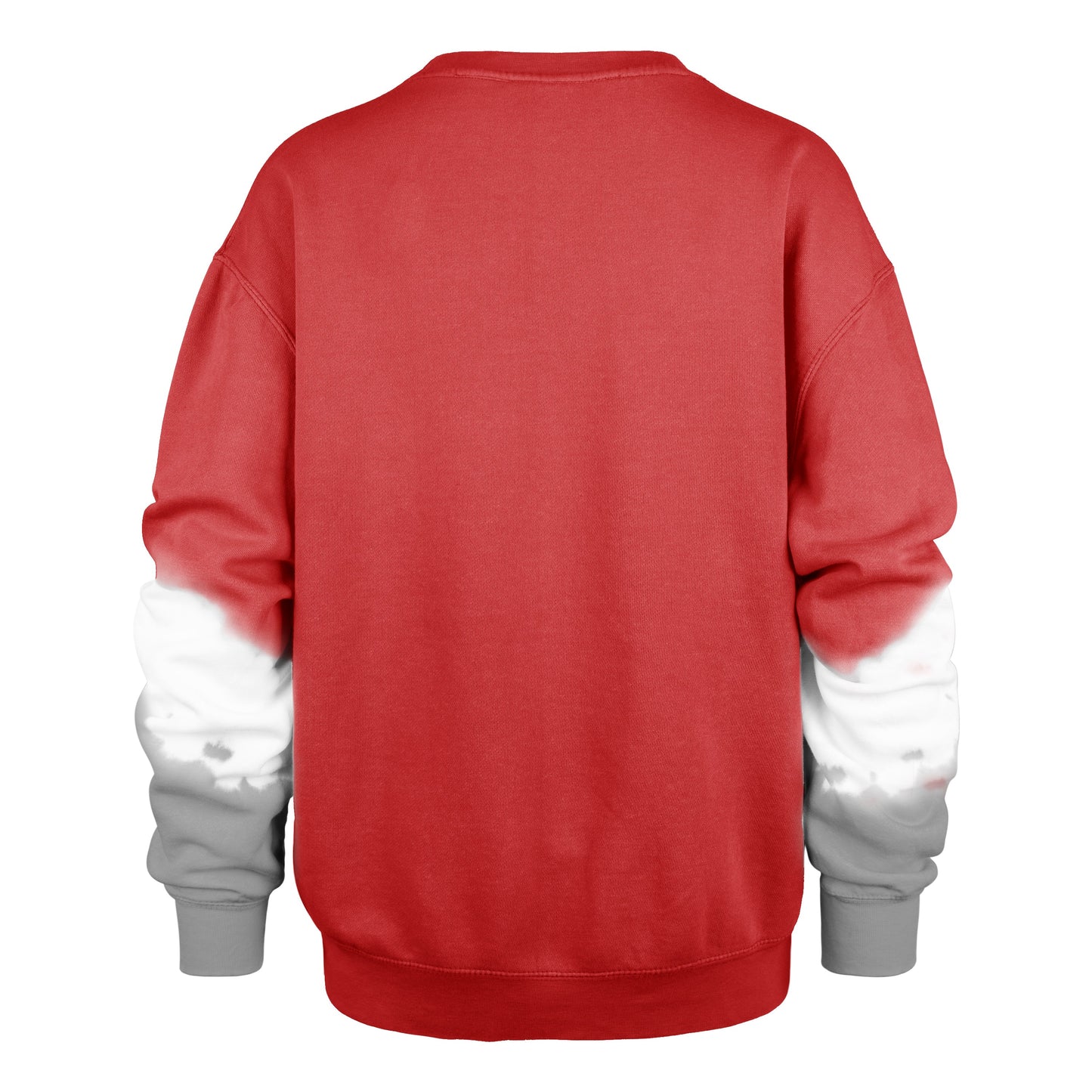 WISCONSIN BADGERS VINTAGE SLEEVE DYE '47 BOYFRIEND CREW WOMENS