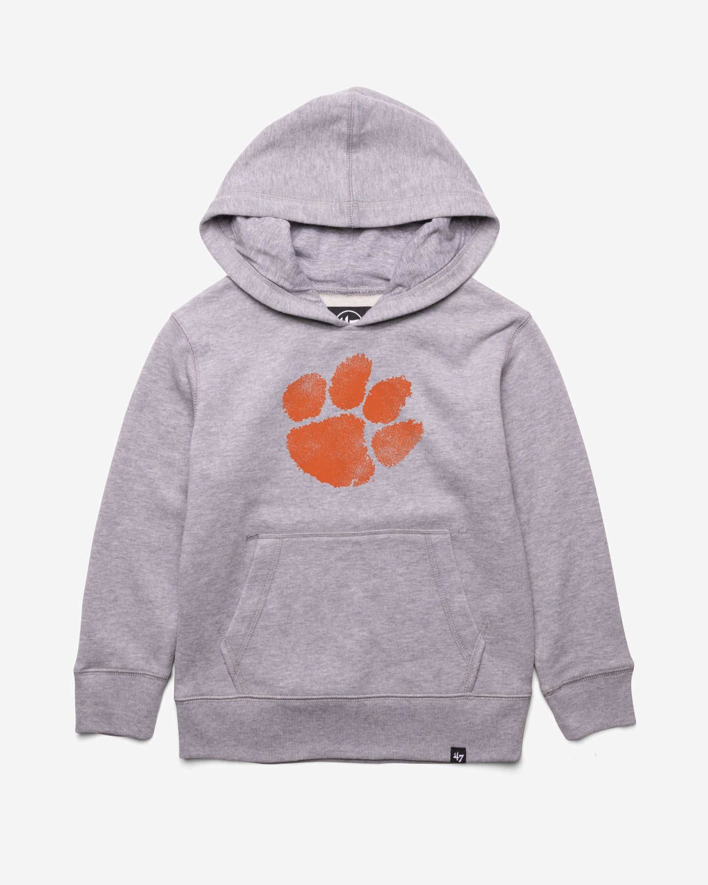 CLEMSON TIGERS DISTRESSED IMPRINT '47 KID'S HEADLINE HOOD