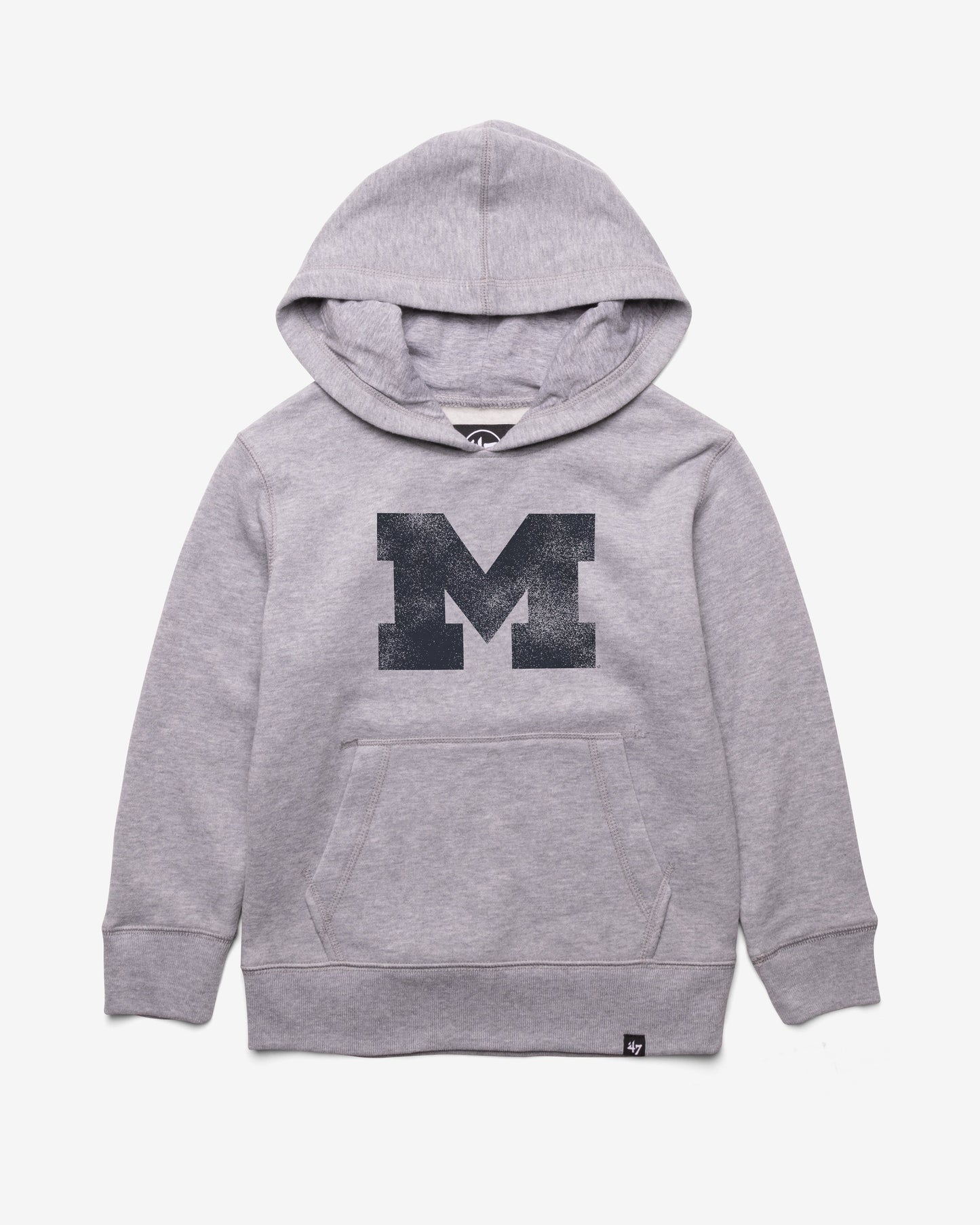 MICHIGAN WOLVERINES DISTRESSED IMPRINT '47 KID'S HEADLINE HOOD