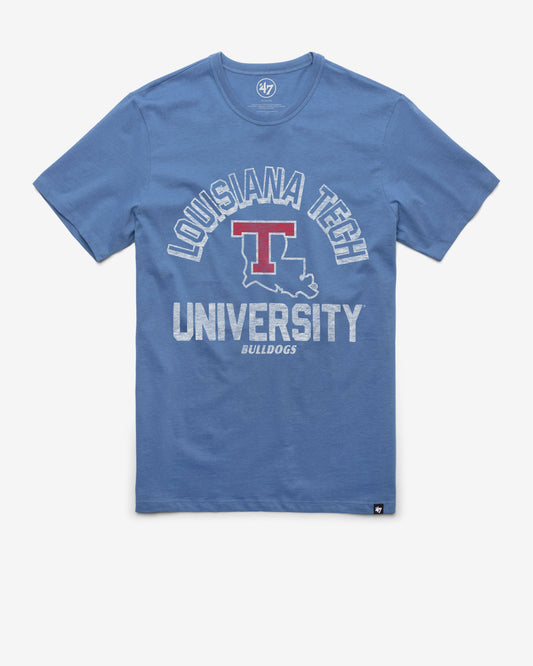 LOUISIANA TECH BULLDOGS RETROGRADE '47 FRANKLIN TEE