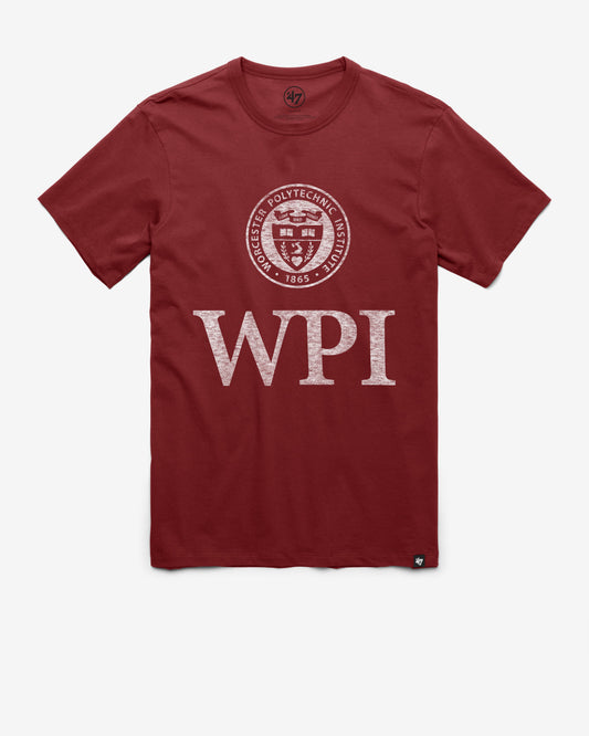 WPI-WORCESTER POLY TECH RETROGRADE '47 FRANKLIN TEE