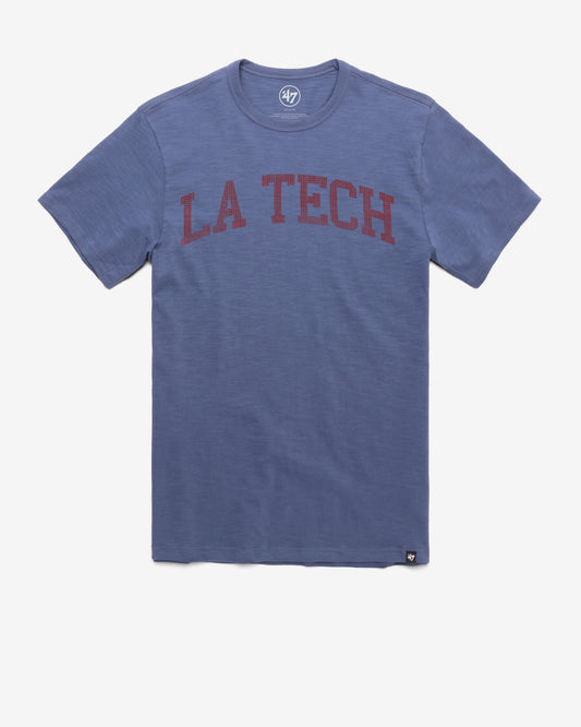 LOUISIANA TECH BULLDOGS GRIT WORDMARK '47 SCRUM TEE