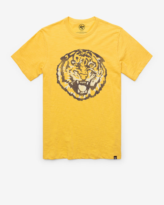 LOUISIANA STATE TIGERS LSU VINTAGE GRIT '47 SCRUM TEE