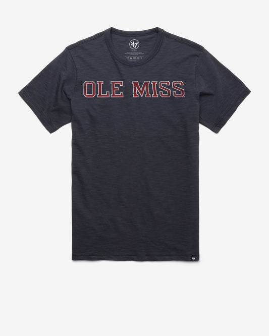 MISSISSIPPI REBELS CLASSIC BLOCK '47 SCRUM TEE