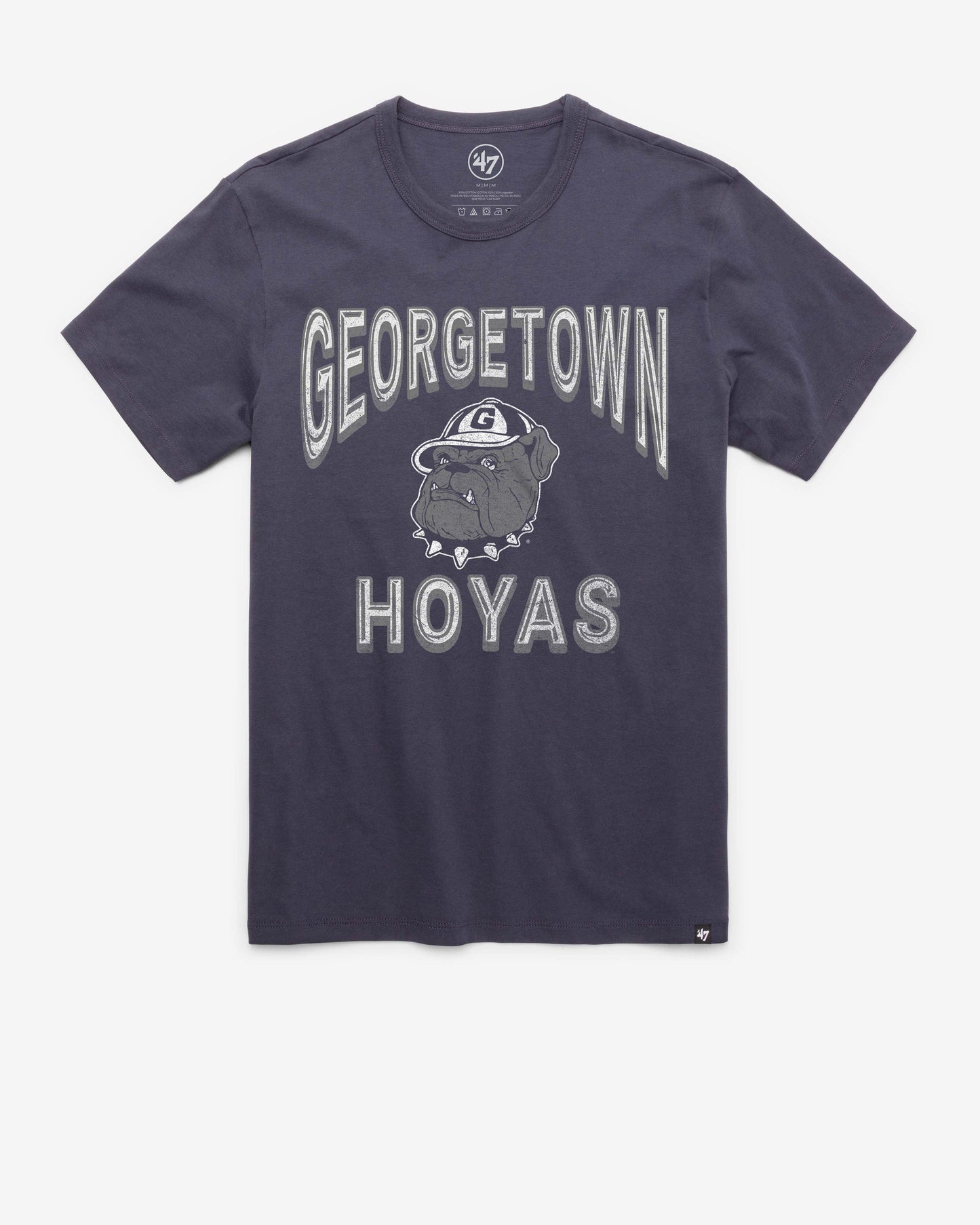 GEORGETOWN HOYAS VINTAGE FAN OUT '47 FRANKLIN TEE
