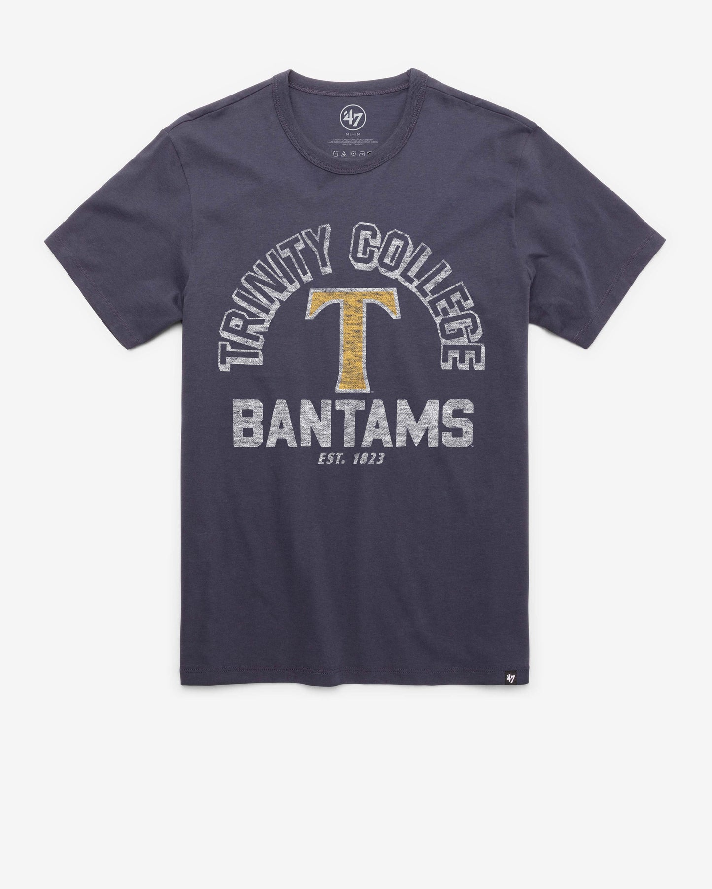 TRINITY COLLEGE BANTAMS RETROGRADE '47 FRANKLIN TEE