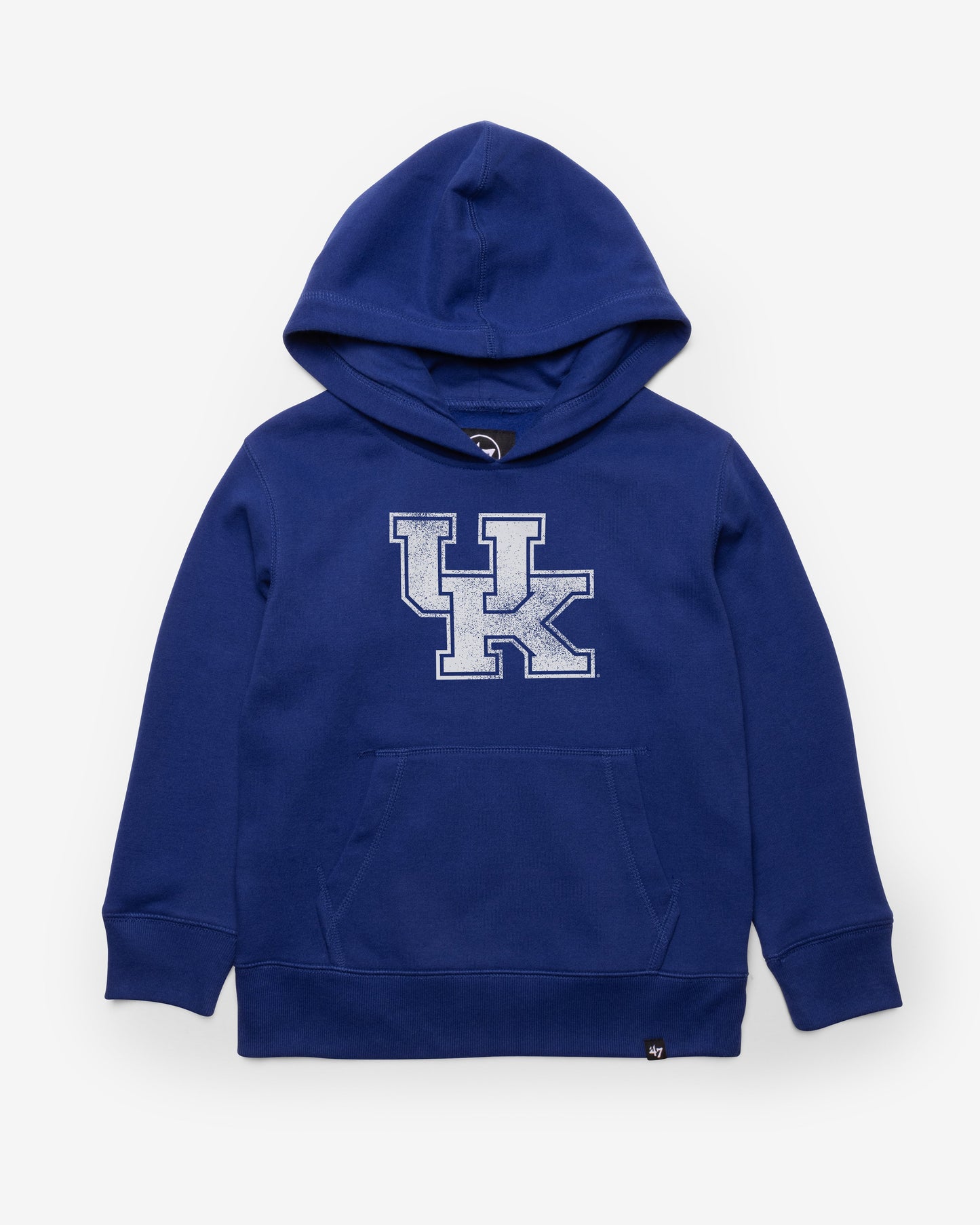 KENTUCKY WILDCATS DISTRESSED IMPRINT '47 KID'S HEADLINE HOOD