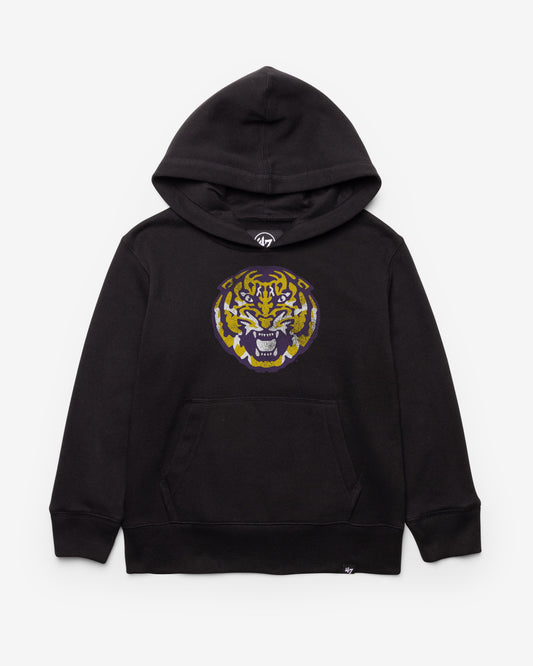 LOUISIANA STATE TIGERS LSU DISTRESSED IMPRINT '47 KID'S HEADLINE HOOD