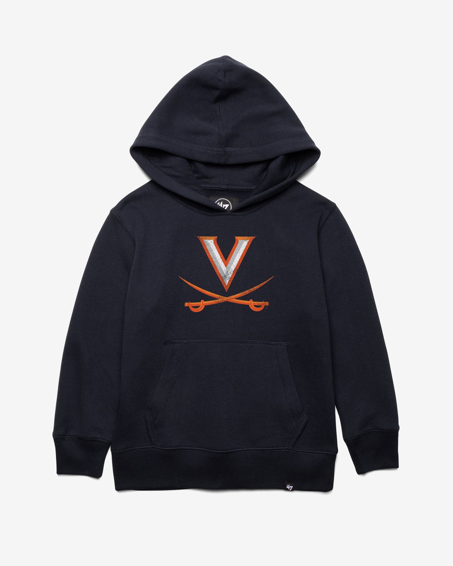 VIRGINIA CAVALIERS DISTRESSED IMPRINT '47 KID'S HEADLINE HOOD