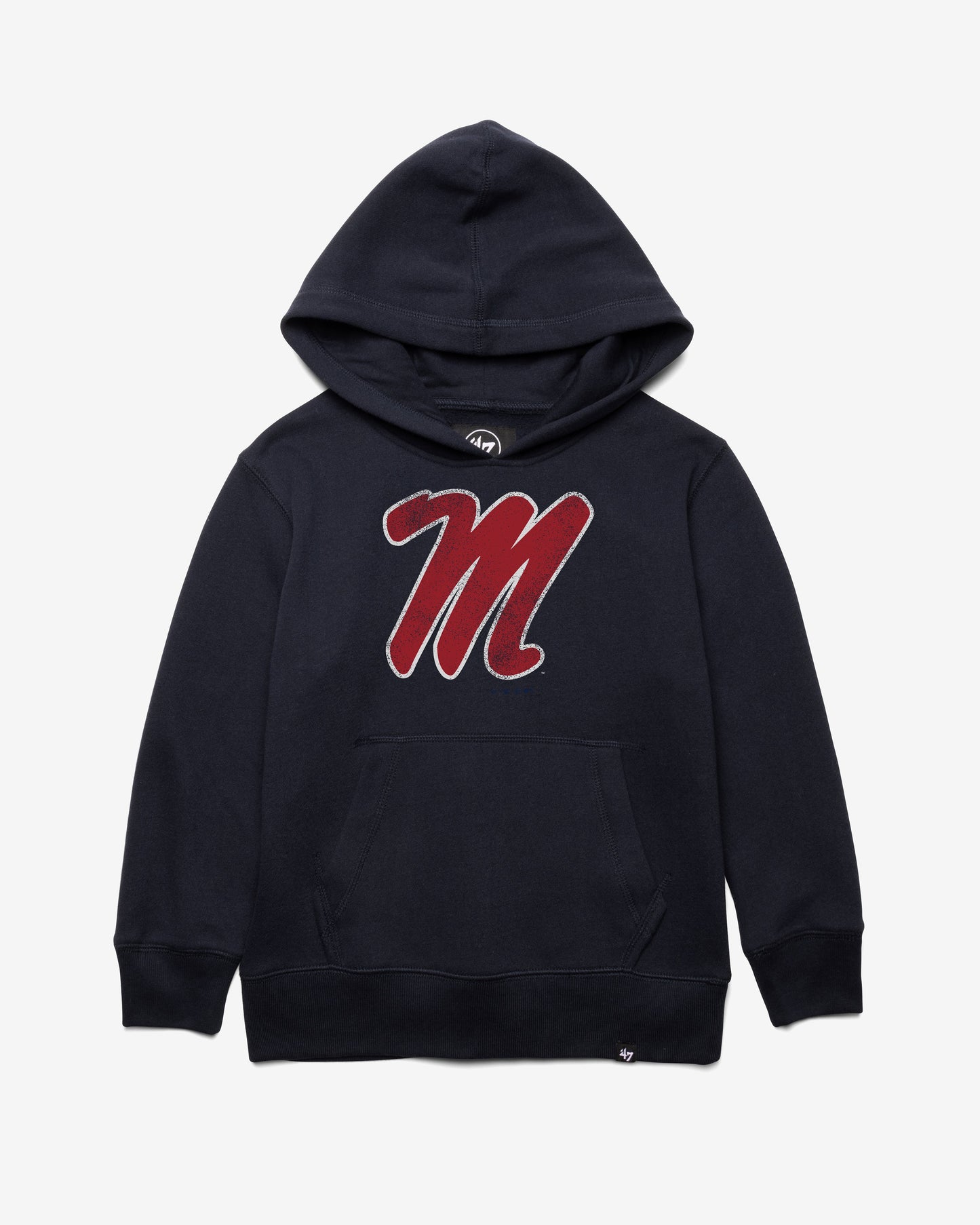 MISSISSIPPI REBELS DISTRESSED IMPRINT '47 KID'S HEADLINE HOOD