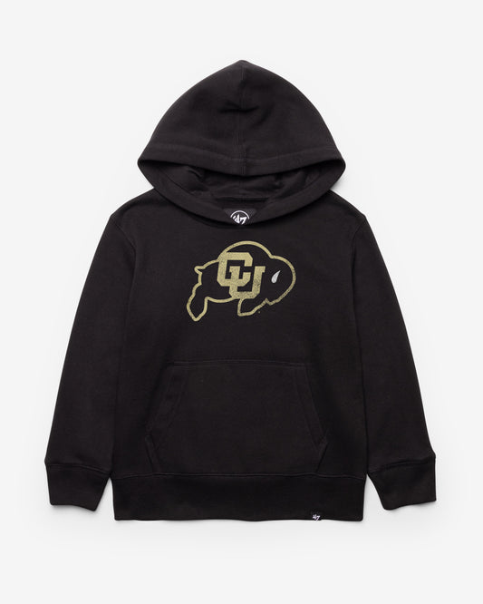 COLORADO BUFFALOES DISTRESSED IMPRINT '47 KID'S HEADLINE HOOD