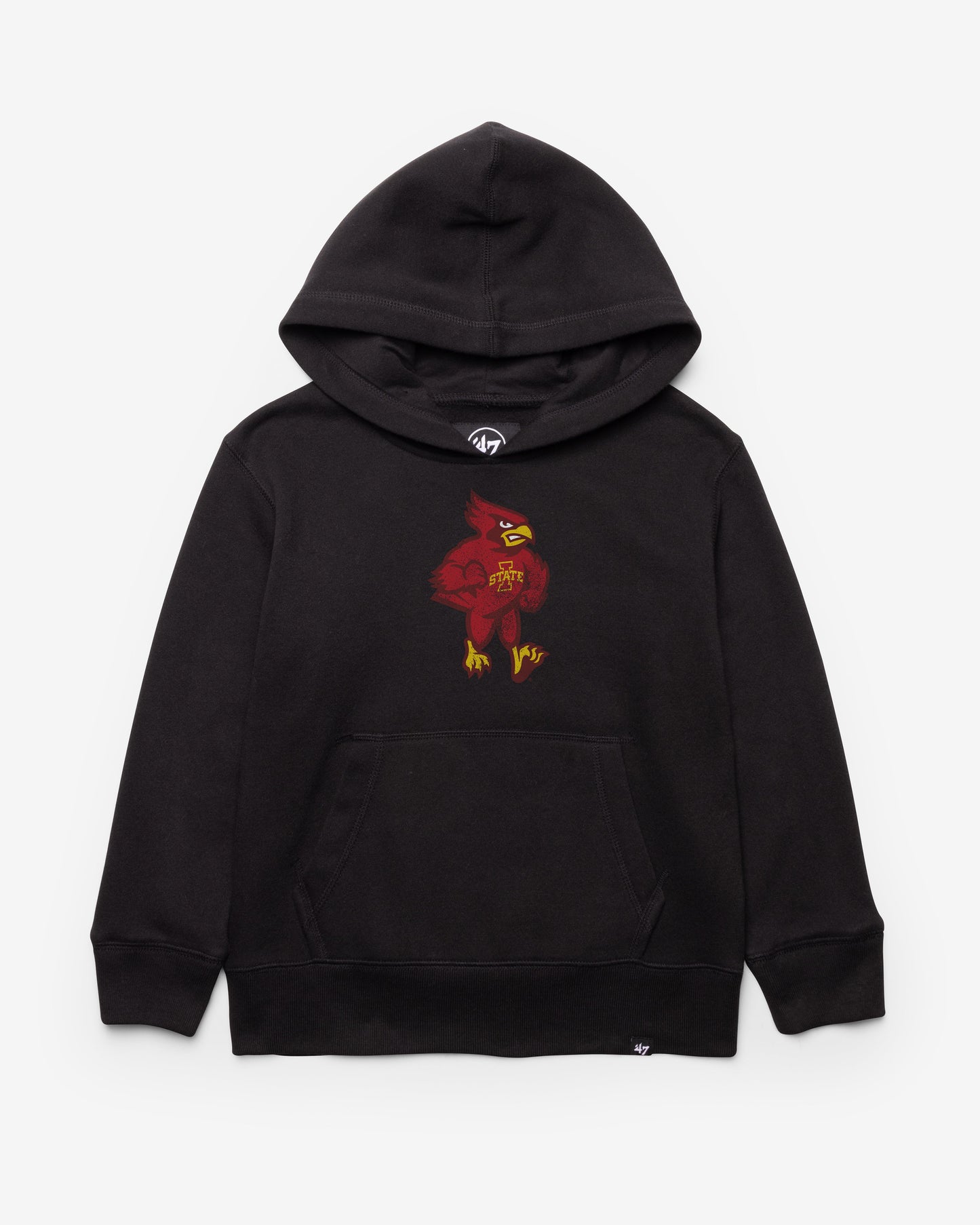 IOWA STATE CYCLONES DISTRESSED IMPRINT '47 KID'S HEADLINE HOOD
