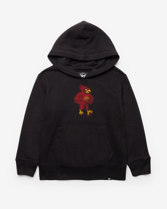 IOWA STATE CYCLONES DISTRESSED IMPRINT '47 KID'S HEADLINE HOOD