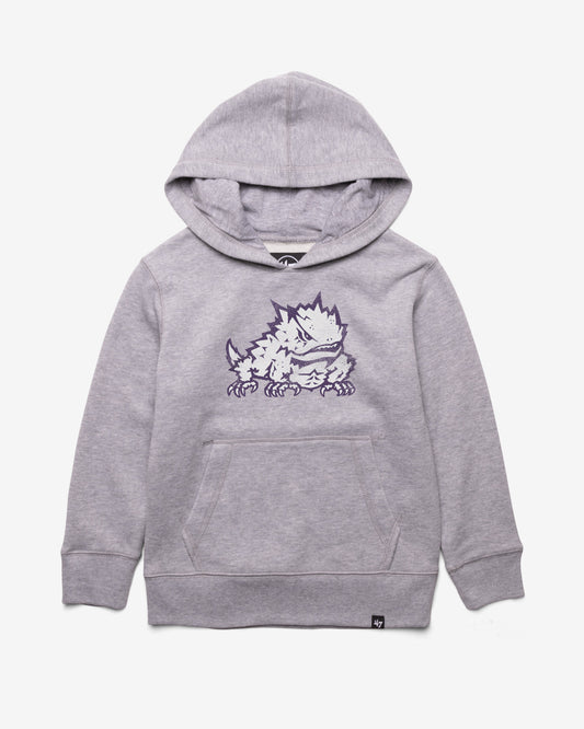 TEXAS CHRISTIAN HORNED FROGS DISTRESSED IMPRINT '47 KID'S HEADLINE HOOD