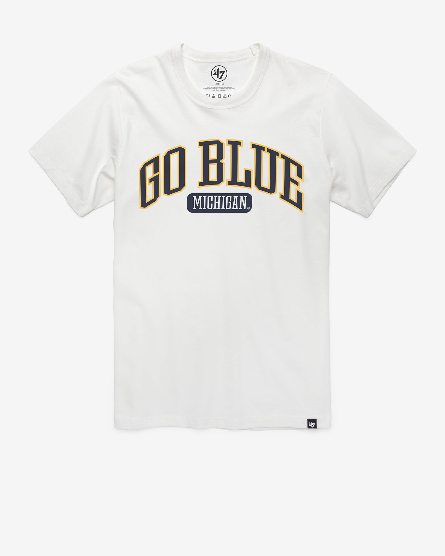 MICHIGAN WOLVERINES LOCAL ARCH '47 FRANKLIN TEE