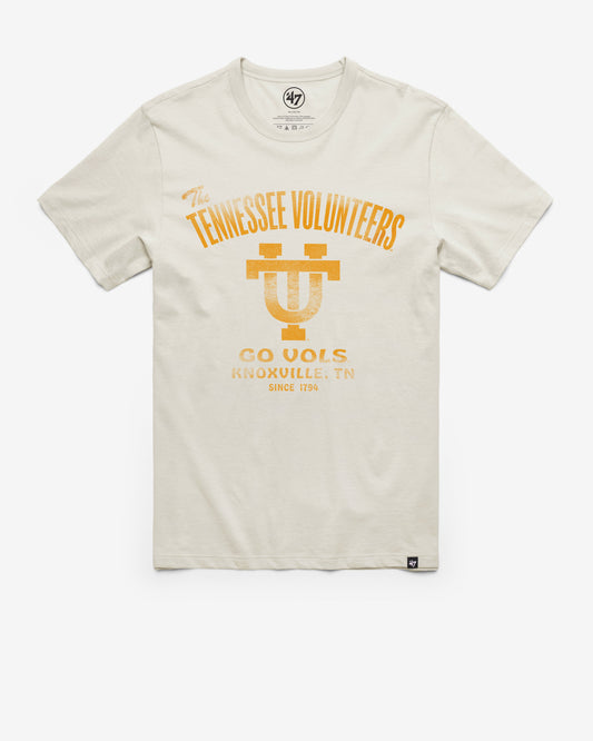 TENNESSEE VOLUNTEERS VINTAGE WIDE OPEN '47 FRANKLIN TEE