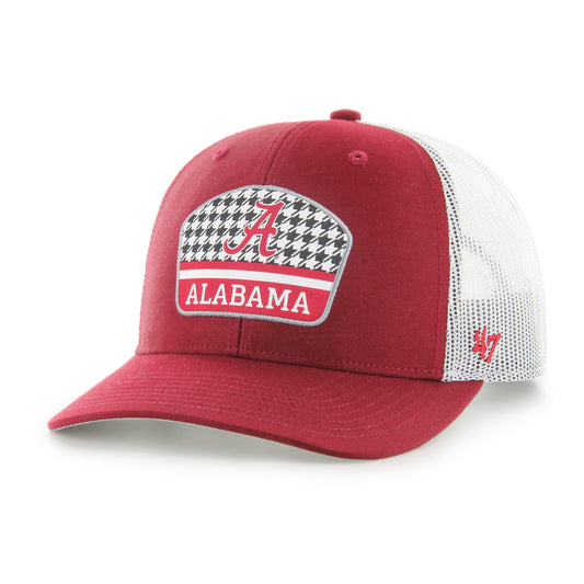 ALABAMA CRIMSON TIDE HOUNDSTOOTH FACTOR '47 TRUCKER