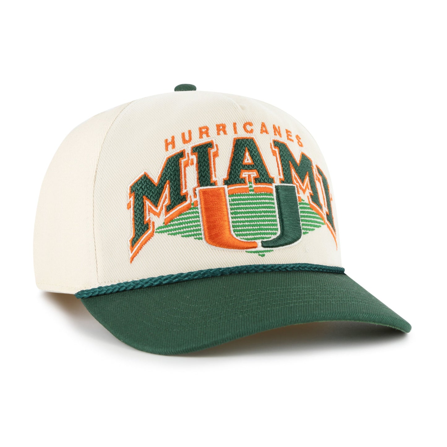 MIAMI HURRICANES POMONA TWO TONE ROPE '47 HITCH