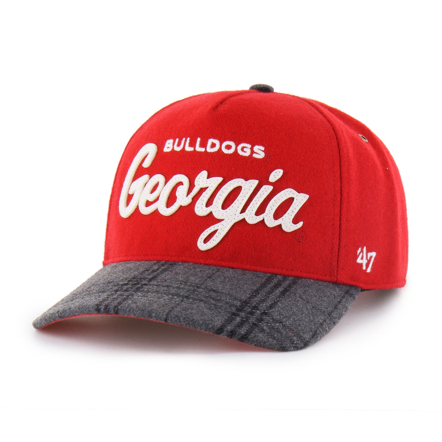 GEORGIA BULLDOGS WINDOWPANE PLAID '47 HITCH RF RELAXED FIT